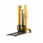 Preview: HANDLED FORKLIFT, LIFTING WAGON WMS 1500 KG, 2.5 M, Lift speed, mm / s: 12 Turning radius, mm: 1600 Metal thickness (case), mm: 5 Spring diameter, mm: 45 Feather thickness, mm: 5 Recording height, mm: 90 Overall length, mm: 1570 Wheel material: nylon Over