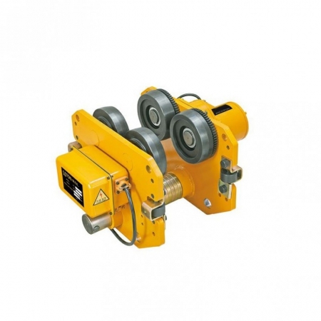 ELECTRIC CHAIN HOIST WITH TROLLEY HHBD 01-01 t 1000 kg, 6 m, Dimensions, mm: 520x810x410 Chain thickness, mm: 7x21 Pulley type: electric Height, mm: 650 Lift motor, kW: 1.5 Movement speed, m / min: 15 Chassis motor, kW: 0.4 Remote control cable length, m: