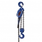 Preview: LEVER, RATCHET, HSH, 1000 KG, 6 M, Chain thickness, mm: 6 Chain strands, (unit): 1 Internal width, mm: 32 Pulley type: manual Handle length, mm: 290 Packaging dimensions, mm: 370x140x170 Movement type: stationary Effort, kg: 20 Load capacity, kg: 1000 Hei
