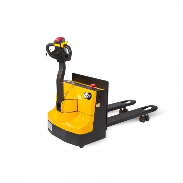 FULLY ELECTRIC LIFTING CAR WPT15-2, CAPACITY 1500 KGб Lifting speed with / without load, mm / s: 35/40 Descent rate with / without load, mm / s: 60/40 Max / Min handle position, mm: 895/1210 Fork roller size, mm: 78x70 Turning radius, mm: 1415 Total heigh
